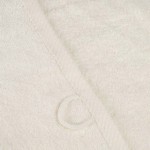 Бамбуковое махровое полотенце Diplomat Кремовое 50х90 см