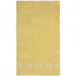 Махровое полотенце Ecotex Бамбук Классик лимонное 40х70 см