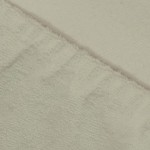 Натяжная простыня на резинке 90х200 Ecotex махровая молочная