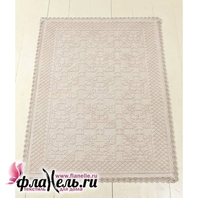Коврик Luxberry Vintage2 бежевый 70х100 см