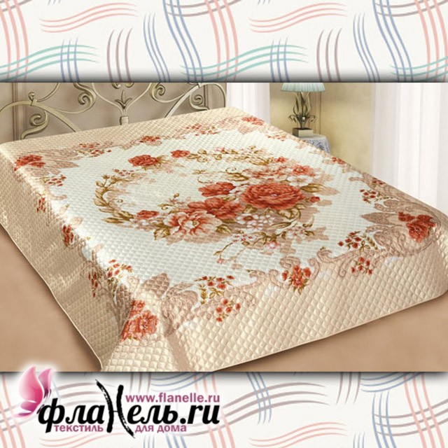 Покрывало Marianna Шелк 3D Винтаж (180х220 см)