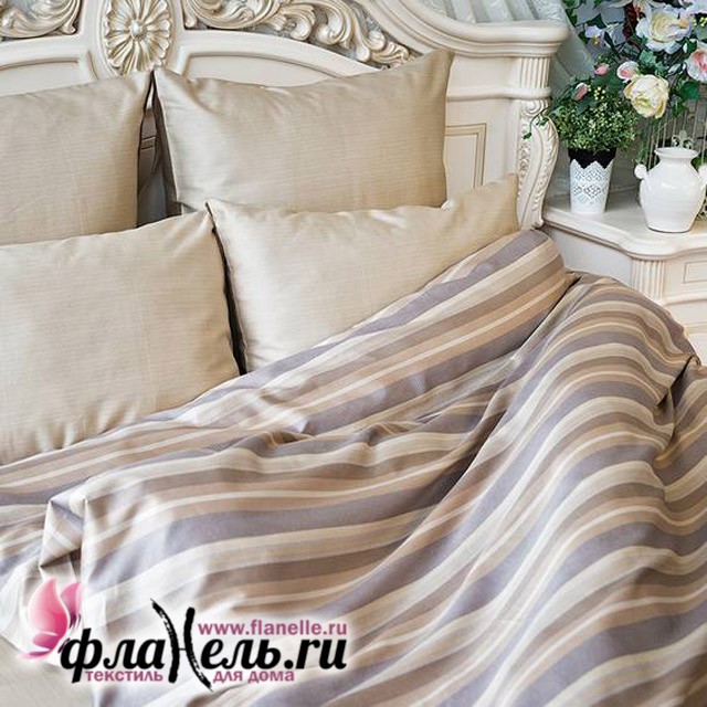Комплект постельного белья Balimena мако-сатин CL-8869 Beige (наволочки 70х70 см)