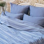 Комплект постельного белья Balimena мако-сатин CL-8869 Blue (наволочки 50х70 см)