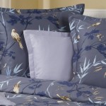 Комплект постельного белья Balimena мако-сатин Birds Grey (наволочки 50*70 см)