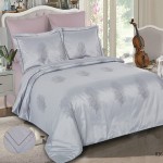 Комплект постельного белья Cleo Royal Jacquard 016-RG из сатин-жаккарда