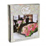 Комплект постельного белья Cleo Polysatin 166-PS из полисатина
