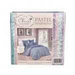Комплект постельного белья Cleo Pastel Symphony 014-PT из микросатина