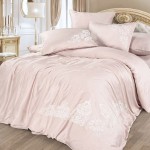 Комплект постельного белья Cleo Bamboo Satin 003-BS из сатина с вышивкой