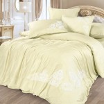Комплект постельного белья Cleo Bamboo Satin 009-BS из сатина с вышивкой
