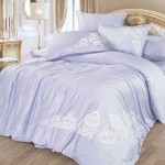 Комплект постельного белья Cleo Bamboo Satin 010-BS из сатина с вышивкой