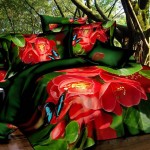 Комплект постельного белья Cleo сатин модель 1003-3D