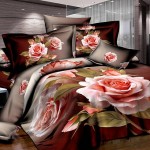 Комплект постельного белья Cleo сатин модель 1004-3D