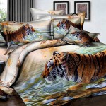 Комплект постельного белья Cleo сатин модель 1007-3D