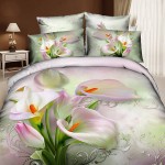 Комплект постельного белья Cleo сатин модель 1018-3D