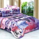 Комплект постельного белья 3D Cleo сатин модель CL499