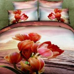 Комплект постельного белья 3D Cleo сатин модель CL502