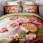 Комплект постельного белья 3D Cleo сатин модель CL574