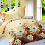 Комплект постельного белья Cleo сатин премиум 3D модель VS003