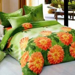 Комплект постельного белья Cleo сатин премиум 3D модель VS006