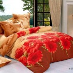 Комплект постельного белья Cleo сатин премиум 3D модель VS007