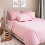 Комплект постельного белья Ecotex Monospace Светло-розовый