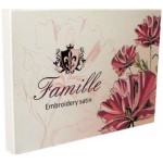 Famille ES-12 комплект постельного белья сатин с вышивкой