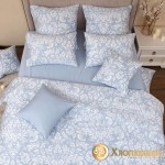 Комплект постельного белья Хлопковый край Феличе скай из сатина