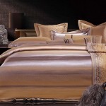 Комплект постельного белья KingSilk F-09 жаккардовый шелк