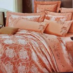 Комплект постельного белья KingSilk F-44 жаккардовый шелк