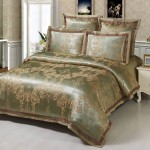 Комплект постельного белья KingSilk SB-101 жаккардовый шелк