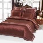 Комплект постельного белья KingSilk SB-115 жаккардовый шелк