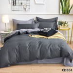 Комплект постельного белья KingSilk Arlet CD-504 печатный сатин