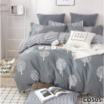 Комплект постельного белья KingSilk Arlet CD-505 печатный сатин