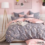 Комплект постельного белья KingSilk Arlet CD-531 печатный сатин
