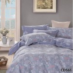 Комплект постельного белья KingSilk Arlet CD-561 печатный сатин
