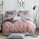 Комплект постельного белья KingSilk Arlet CD-565 печатный сатин