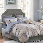 Комплект постельного белья KingSilk Arlet CD-577 печатный сатин