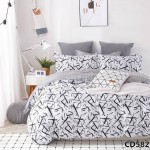 Комплект постельного белья KingSilk Arlet CD-582 печатный сатин