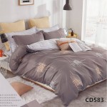 Комплект постельного белья KingSilk Arlet CD-583 печатный сатин