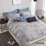 Комплект постельного белья KingSilk Arlet CD-586 печатный сатин