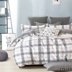 Комплект постельного белья KingSilk Arlet CD-588 печатный сатин