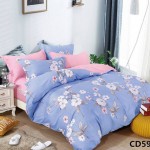 Комплект постельного белья KingSilk Arlet CD-595 печатный сатин
