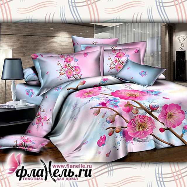 Комплект постельного белья MONA LIZA Premium 3D Bouquet