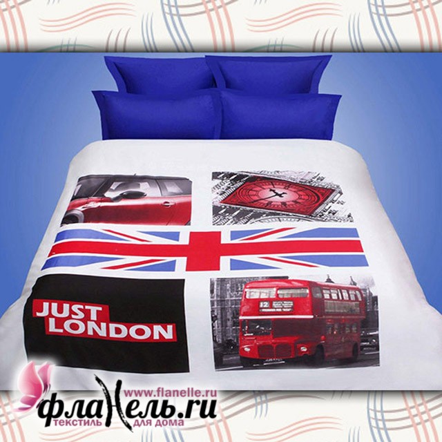 Комплект постельного белья MONA LIZA Premium 3D Britain