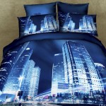 Комплект постельного белья MONA LIZA Premium 3D City
