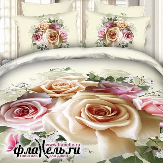 Комплект постельного белья MONA LIZA Premium 3D Corsage