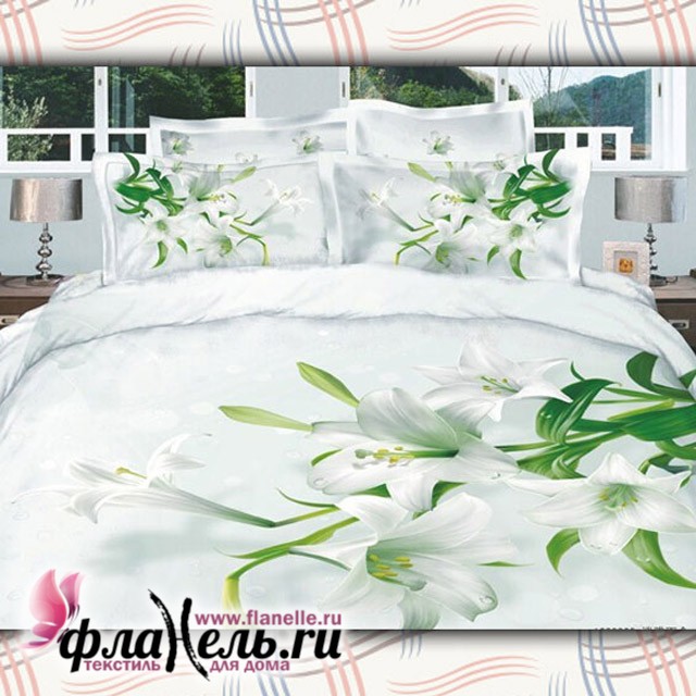 Комплект постельного белья MONA LIZA Premium 3D Innocence