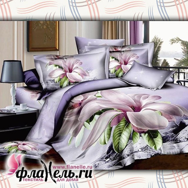 Комплект постельного белья MONA LIZA Premium 3D Lavender