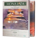 Комплект постельного белья MONA LIZA Premium 3D Swan Lake