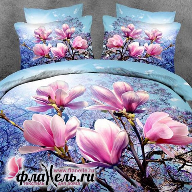 Комплект постельного белья MONA LIZA Premium 3D Sakura